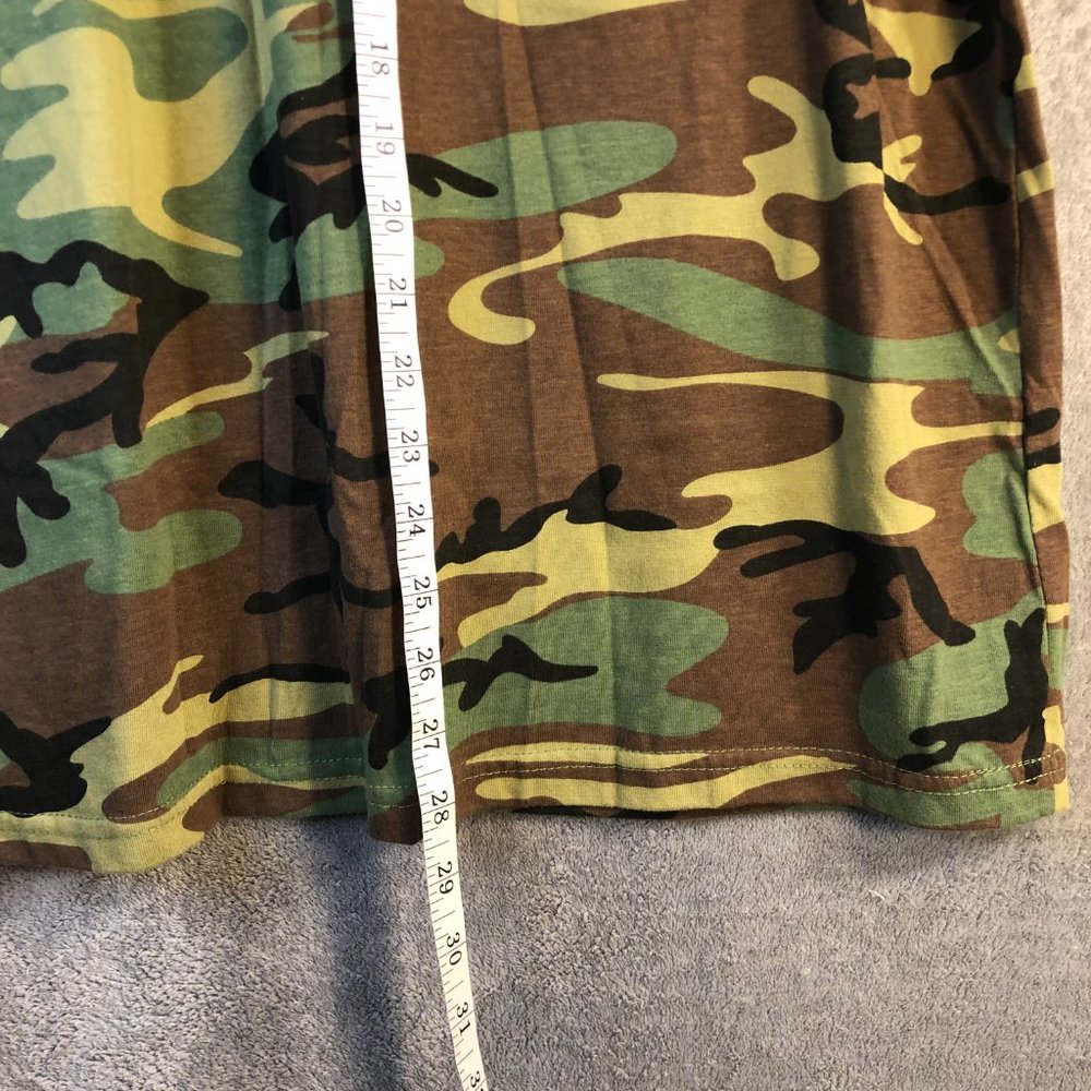 Men's XL Rothco Heavyweight Short Sleeve Military Camo T-Shirt - Picture 9 of 9